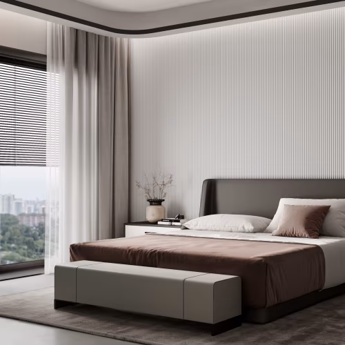 Стеновая панель под покраску Bello Deco СП 09/2 2000×200×10