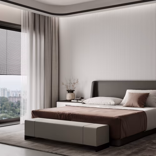 Стеновая панель под покраску Bello Deco СП 11/2 2000×200×21