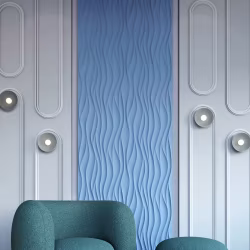 Стеновая панель под покраску Bello Deco СП 13 500×500×15
