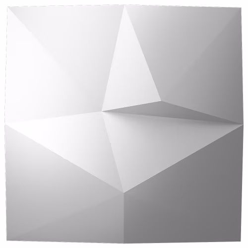 Стеновая панель 3D под покраску Bello Deco СП 16 500×500×50
