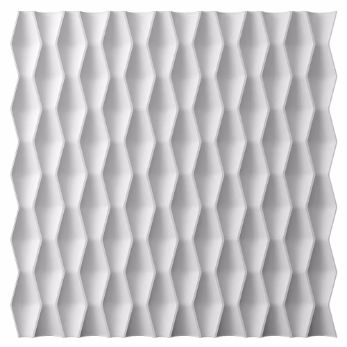 Стеновая панель под покраску Bello Deco СП 17 500×500×15