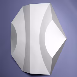 Стеновая панель 3D под покраску Bello Deco СП 18 620×540×65