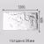 Стеновая панель 3D под покраску Bello Deco А005-1 PU 1200×600×30