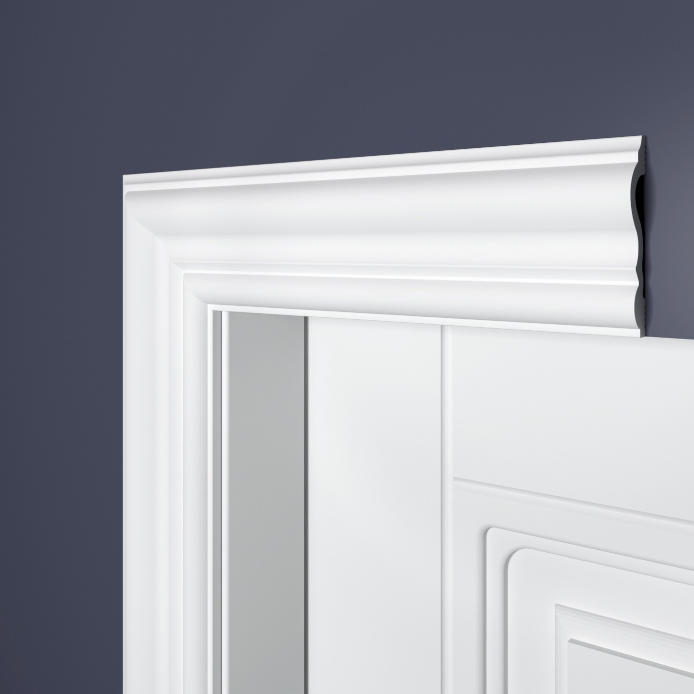 Молдинг под покраску Bello Deco Н9 2200×80×19