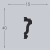 Молдинг под покраску Bello Deco М4 2000×40×15