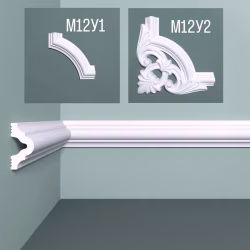 Молдинг под покраску Bello Deco М12 2000×40×20