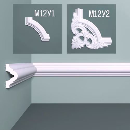 Молдинг под покраску Bello Deco М12 2000×40×20