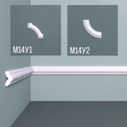 Молдинг под покраску Bello Deco М14 2000×25×12
