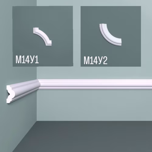 Молдинг под покраску Bello Deco М14 2000×25×12