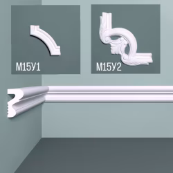 Молдинг под покраску Bello Deco М15 2000×35×20