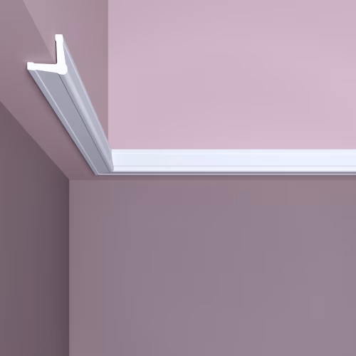 Молдинг угловой под покраску Bello Deco У1 2000×20×20