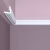 Молдинг угловой под покраску Bello Deco У2 2000×30×30