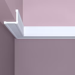 Молдинг угловой под покраску Bello Deco У4 2000×40×40