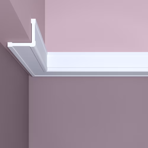 Молдинг угловой под покраску Bello Deco У4 2000×40×40