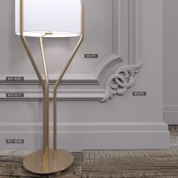 Молдинг под покраску гибкий Bello Deco М10 F 1000×45×17