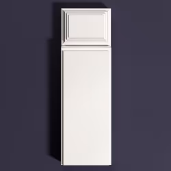 Дверной декор нижний под покраску Bello Deco Б1 250×82×31