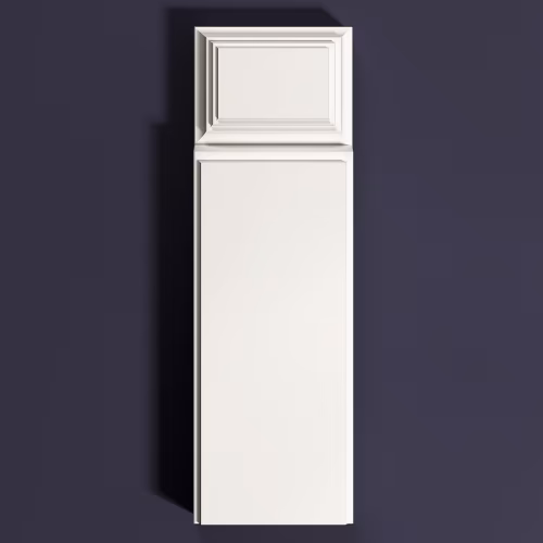 Дверной декор нижний под покраску Bello Deco Б1 250×82×31
