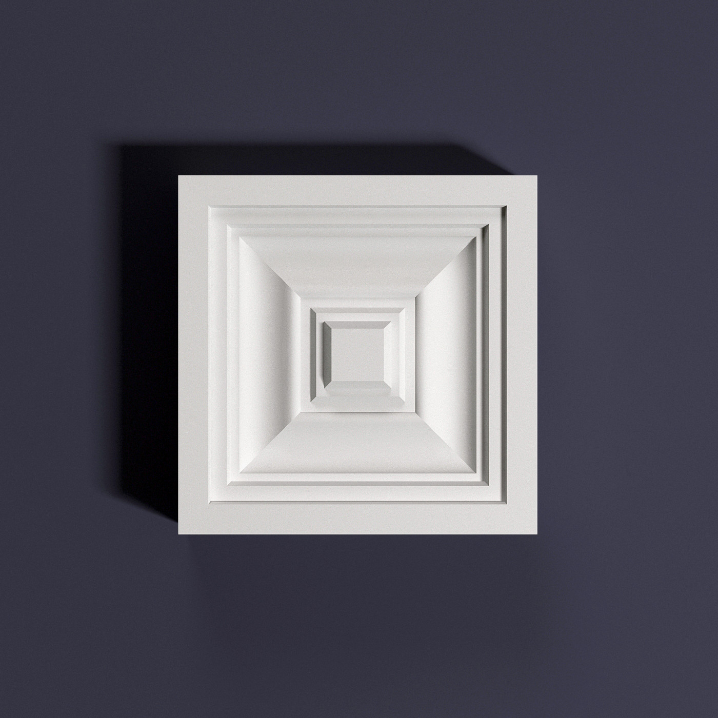 Дверной декор верхний под покраску Bello Deco В3 92×92×24