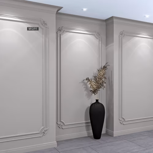 Декор к молдингу под покраску Bello Deco М12У1 133×133×20