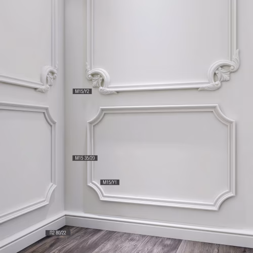 Декор к молдингу под покраску Bello Deco М15У1 117×117×20