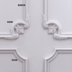Декор к молдингу под покраску Bello Deco М15У2 210×210×20