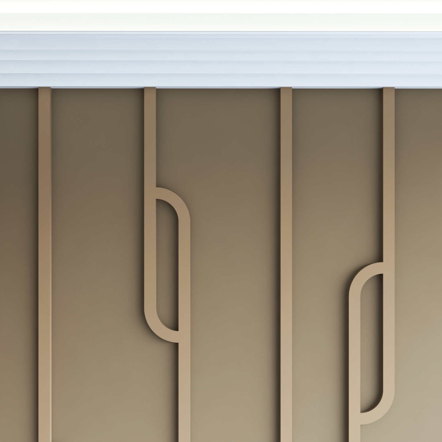 Угловой элемент к молдингу под покраску Bello Deco М19У1 60×60×10 фото в интерьере