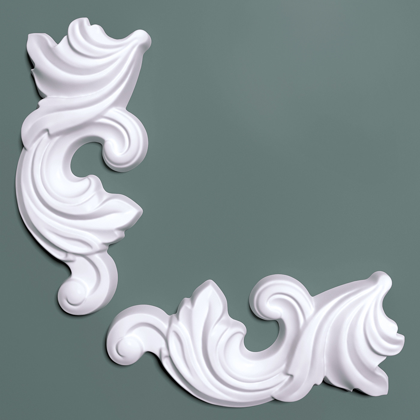 Угловой элемент к молдингу под покраску Bello Deco М10Н1 144×67×17 Угловой элемент к молдингу под покраску Bello Deco М10Н1 144×67×17