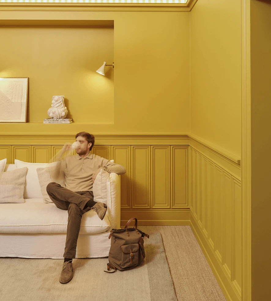 Молдинг под покраску Orac Decor P4000 2000×145×55 фото в интерьере