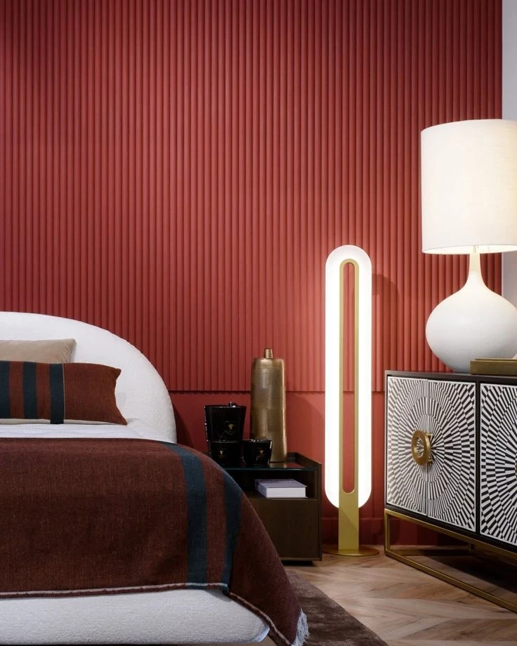 Стеновая панель под покраску Orac Decor Hill W110-2600 2600×250×16 фото в интерьере