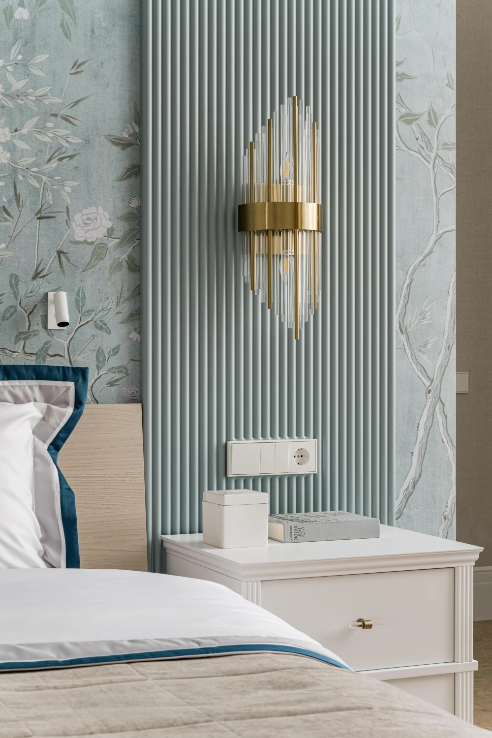 Стеновая панель под покраску Orac Decor Hill W110-2600 2600×250×16 фото в интерьере