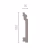 Плинтус под покраску гибкий Decor-Dizayn DD701F 2000×100×16