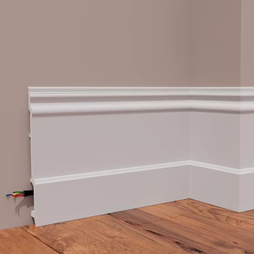 Плинтус под покраску Decor-Dizayn DD725 2000×210×21