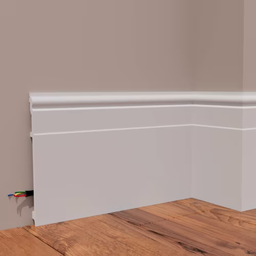 Плинтус под покраску Decor-Dizayn DD726 2000×202×16