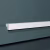 Молдинг угловой под покраску Decor-Dizayn Грани DD802 2000×20×20