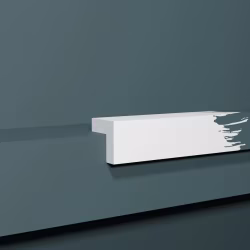 Молдинг угловой под покраску Decor-Dizayn Грани DD803 2000×30×30