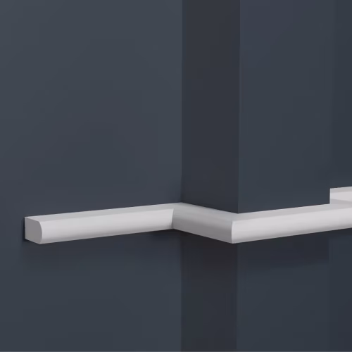 Молдинг под покраску Decor-Dizayn Modern DD638 3000×10×18,4