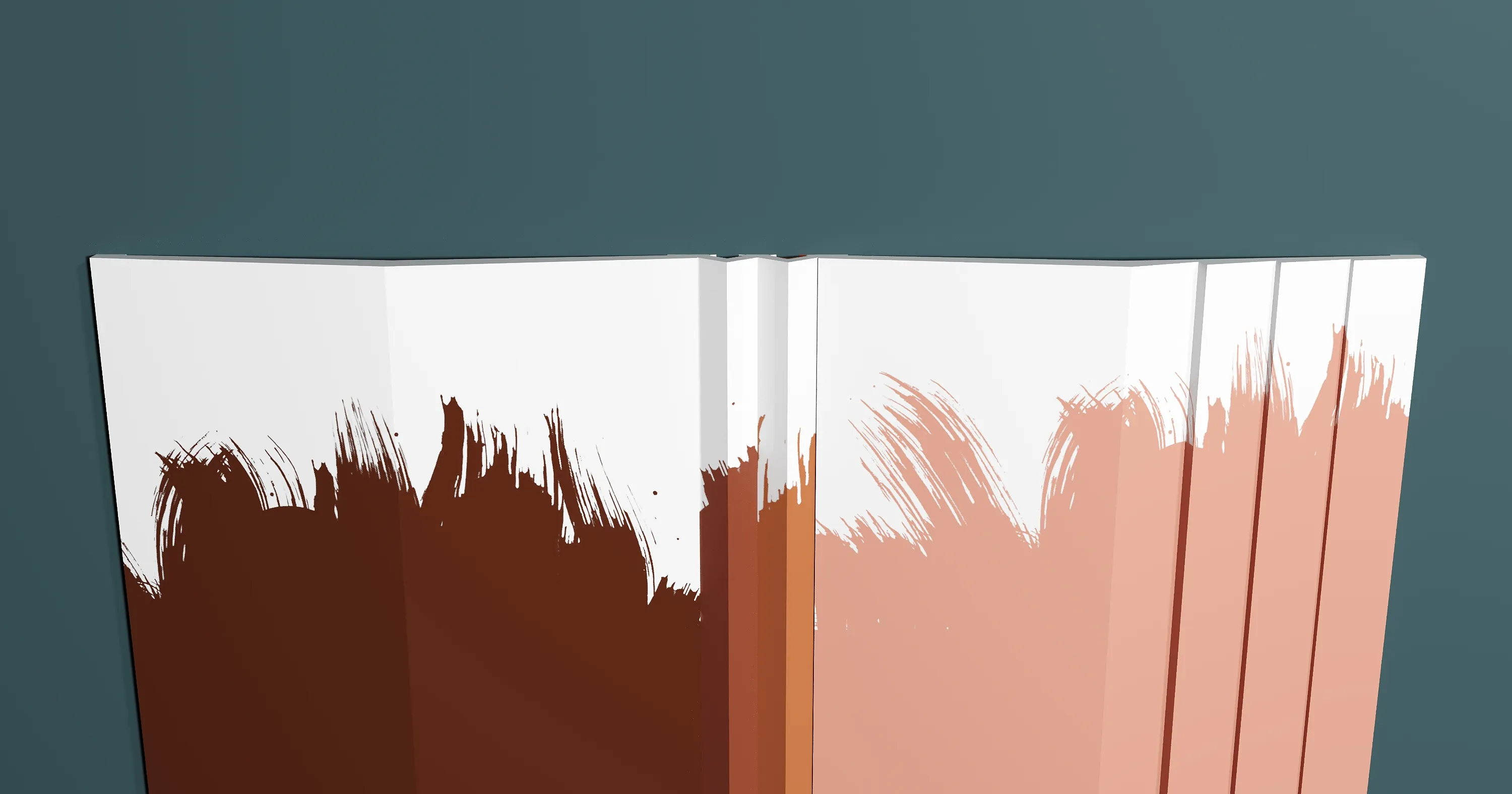 Молдинг под покраску Decor-Dizayn Грани DD642 3000×20×13 фото в интерьере