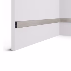Рейка декоративная Cosca Decor Платина матовая RX010-055 2000×30×10