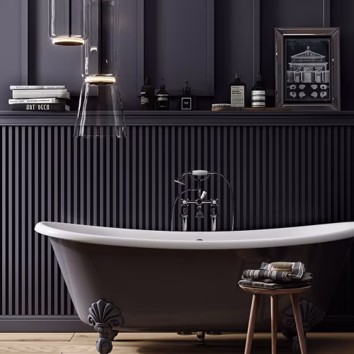 Рейка декоративная под покраску Cosca Decor RX005 2000×20×10