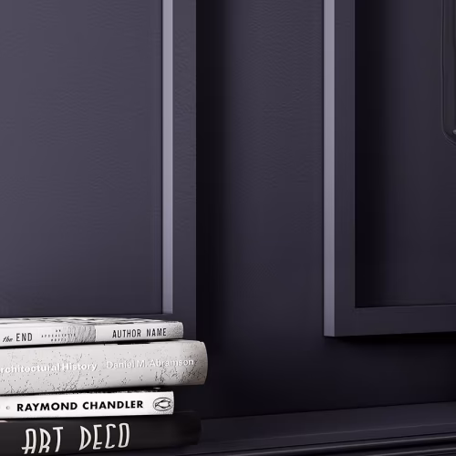 Рейка декоративная под покраску Cosca Decor RX005 2000×20×10