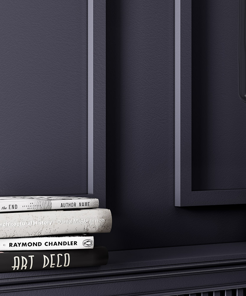 Рейка декоративная под покраску Cosca Decor RX005 2000×20×10 фото в интерьере