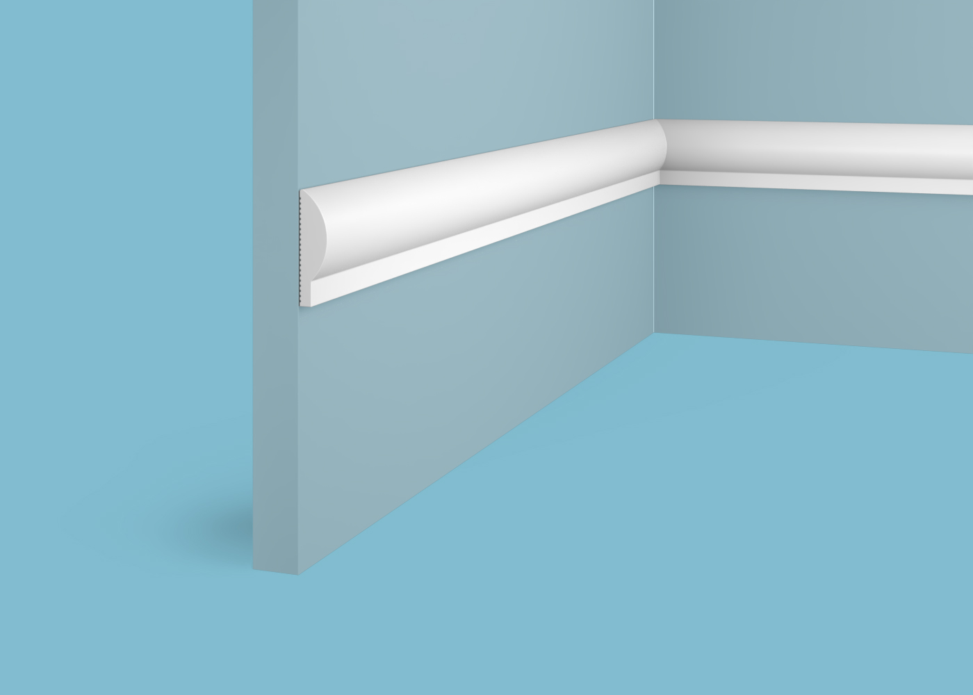 Финишный молдинг под покраску Cosca Decor MF005 2800×46×12