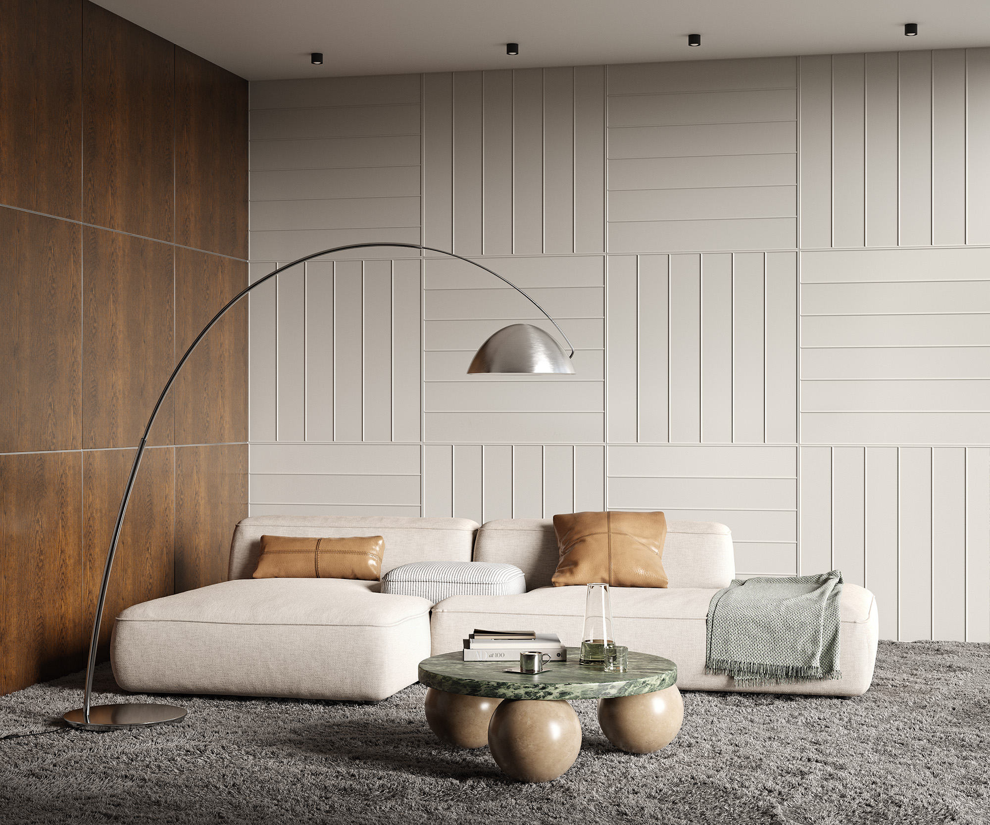 Финишный молдинг под покраску Cosca Decor MX053 2800×10×16 фото в интерьере