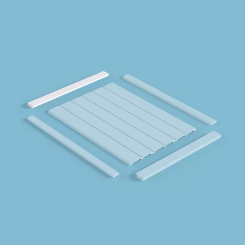 Финишный молдинг под покраску Cosca Decor MF003 2800×50×17