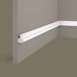 Финишный молдинг под покраску Cosca Decor ZL007 левый 2800×30×23