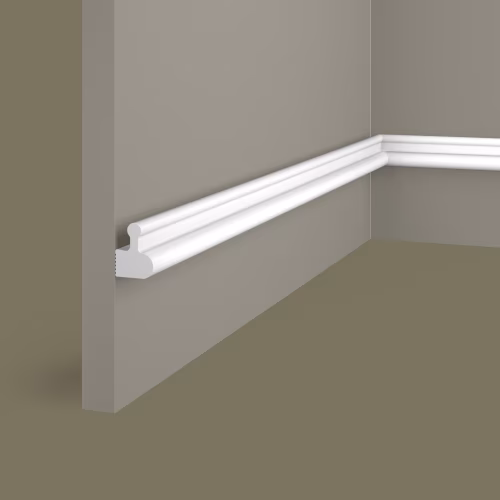 Финишный молдинг под покраску Cosca Decor ZL007 левый 2800×30×23