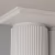 Финишный молдинг под покраску Cosca Decor ZL007 левый 2800×30×23 фото в интерьере