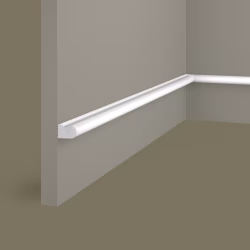 Финишный молдинг под покраску Cosca Decor ZP007 правый 2800×15×23
