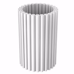 Финишный молдинг под покраску Cosca Decor ZP007 правый 2800×15×23