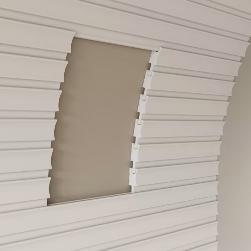 Финишный молдинг под покраску Cosca Decor ZL008 левый 2800×50×18